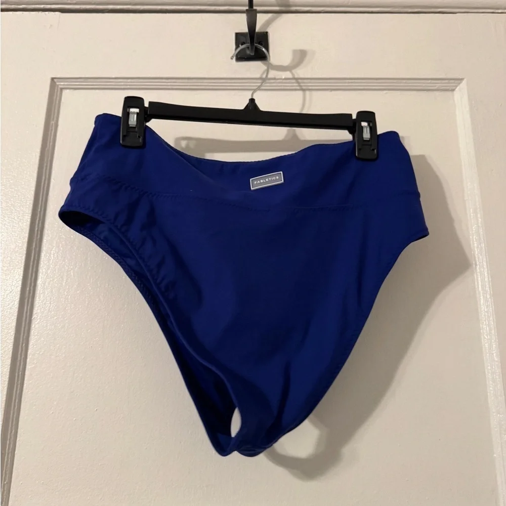 Fabletics High-Waisted Crossover Shaping Swim Bottom XL NWT